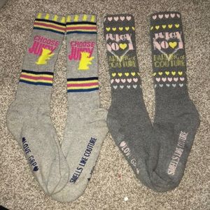 SUPER CUTE JUICY COUTURE SOCKS!!